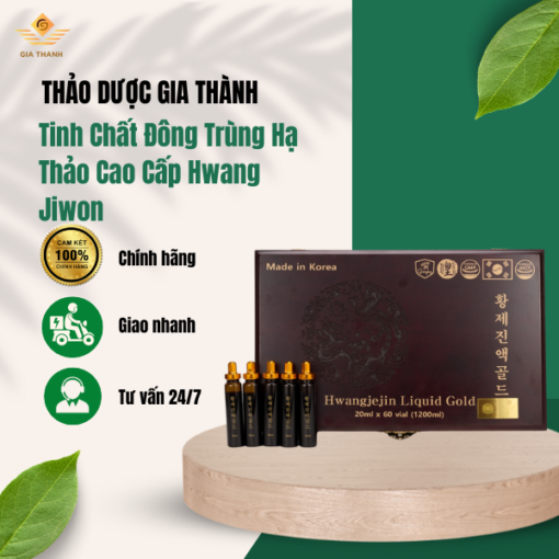 Tinh Chất Đông Trùng Hạ Thảo Cao Cấp Hwang Jiwon – Sản phẩm chăm sóc sức khỏe vượt trội