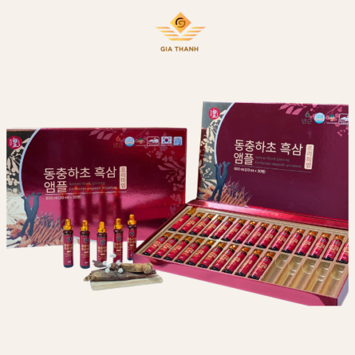 Tinh Chất Hắc Sâm Đông Trùng 20ml x 30 Ống – Bí quyết chăm sóc sức khỏe từ thiên nhiên - Hình ảnh 4