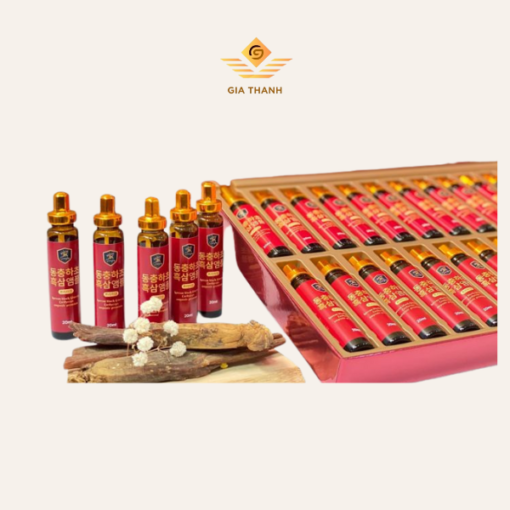 Tinh Chất Hắc Sâm Đông Trùng 20ml x 30 Ống – Bí quyết chăm sóc sức khỏe từ thiên nhiên - Hình ảnh 2